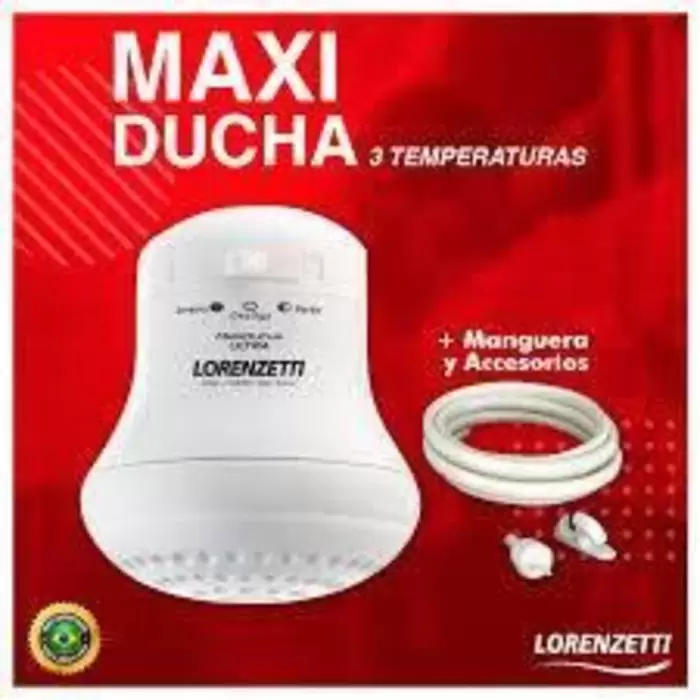 RD$1,850 Maxi Ducha Lorenzetti para tener agua caliente
